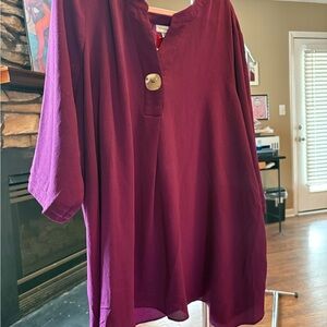 Avenue Vibrant Magenta Top